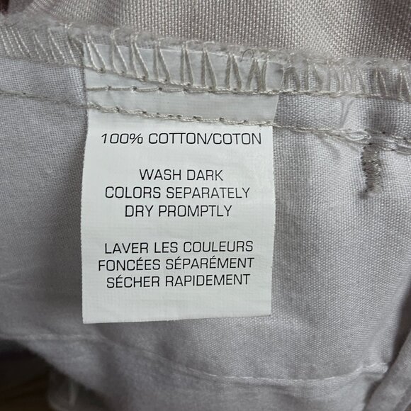 Van Heusen Pants Mens Size 34x30 Clay Classic Fit Chino Cotton Twill Flat Front - Picture 10 of 12